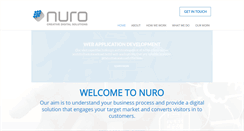 Desktop Screenshot of nuro.co.za